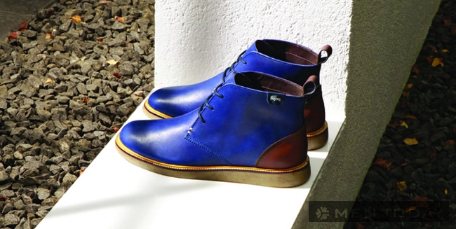 Giày boots nam thu đông 2013 từ lacoste essential design