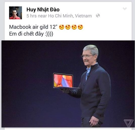 Giới công nghệ việt nam sôi sục vì macbook 12 inch mới của apple