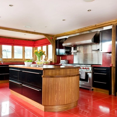 Gợi ý chọn sàn nhà ấn tượng cho phòng bếp