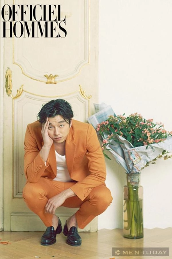 Gong yoo lãng tử và lịch lãm trên tạp chí star 1 và lofficiel hommes