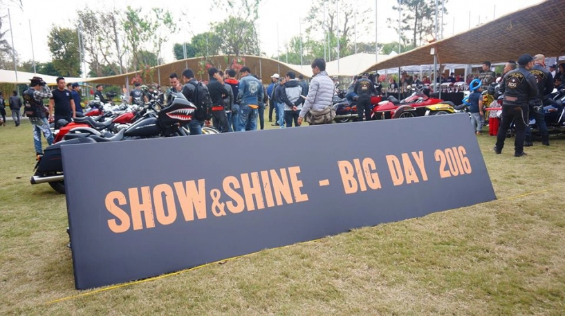Hàng trăm siêu xe mô tô pkl hội tụ tại đại hội biker big day 2016