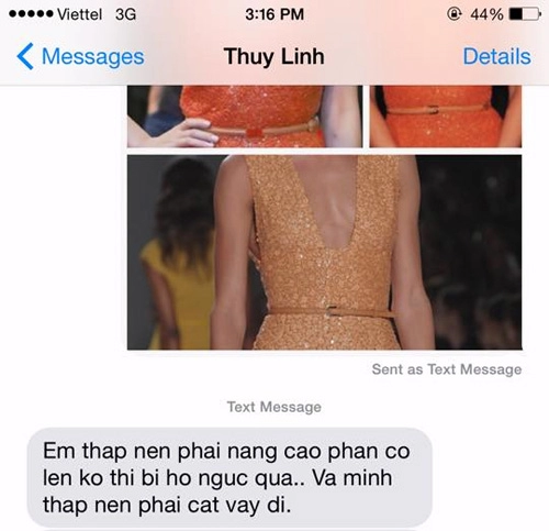 Hoàng thùy linh tiết lộ bí mật về chiếc váy elie saab