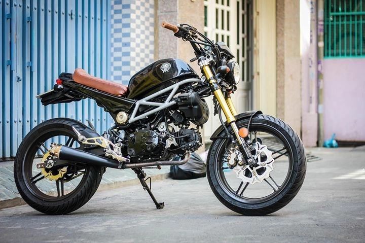 Honda msx 125 đầy ấn tượng với bản độ tracker tại việt nam