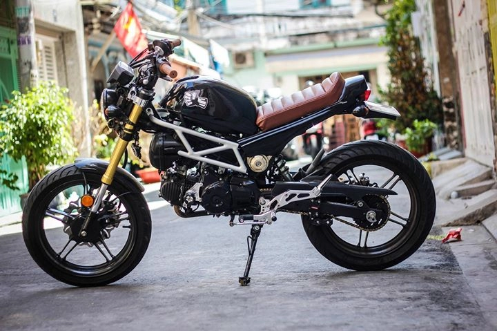 Honda msx 125 đầy ấn tượng với bản độ tracker tại việt nam