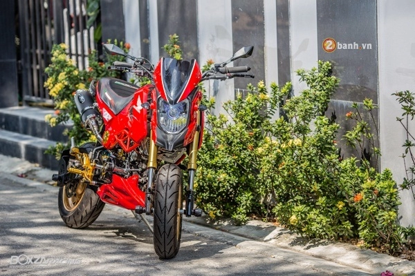 Honda msx đầy ấn tượng với phong cách hypermotard