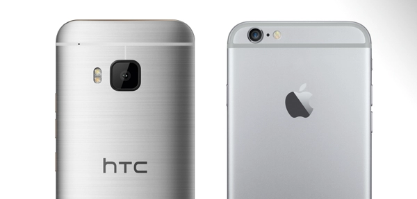 Iphone 6 và htc m9 đọ độ bền