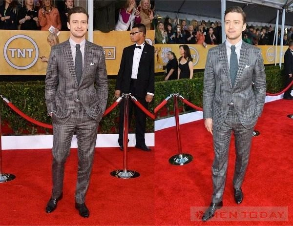 Justin timberlake tự tin với suits and tie