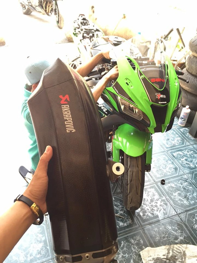Kawasaki ninja zx-10r 2016 phiên bản krt đầu tiên tại việt nam