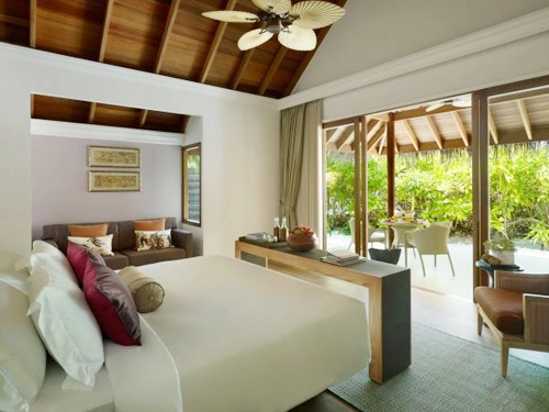 Kiến trúc resort ở thiên đường nghỉ dưỡng maldives