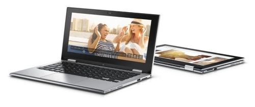 Laptop dell inspiron 3158 thiết kế xoay 360 độ