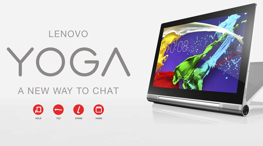 Lenovo yoga tablet 2 thay đổi và tiện dụng