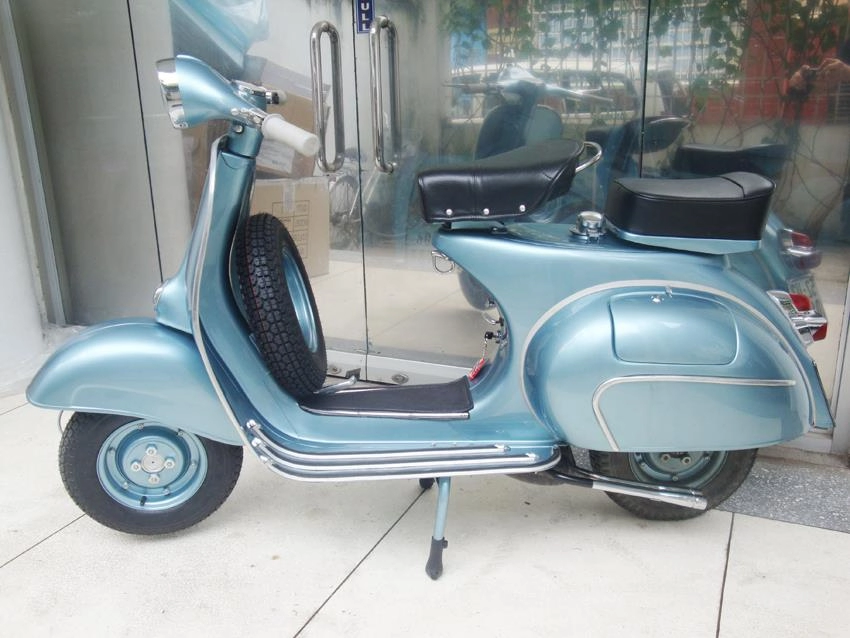 Loạt ảnh chiếc vespa vbb 150cc đời 1965