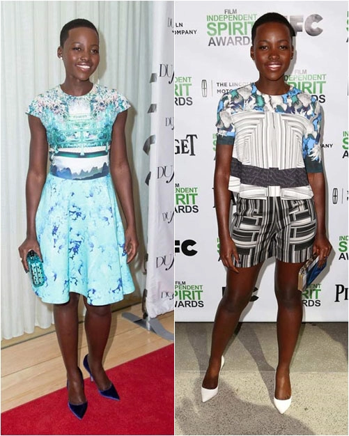 Lupita nyongo lên ngôi nữ hoàng thảm đỏ 2014