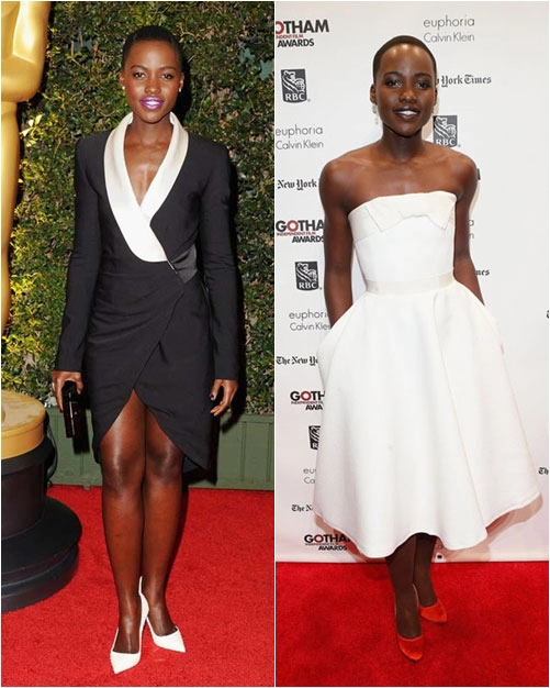 Lupita nyongo lên ngôi nữ hoàng thảm đỏ 2014