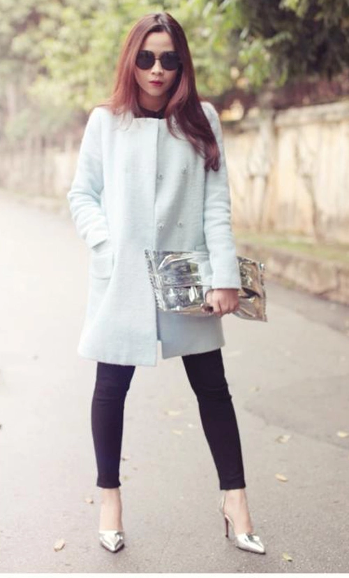 Lưu hương giang chơi phụ kiện sành như fashionista