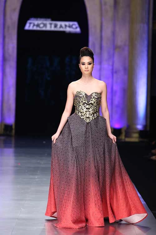 Lý giám tiền lên ngôi quán quân project runway 2014