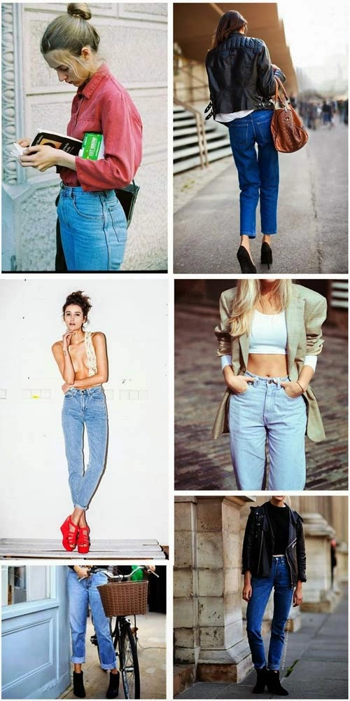 Mặc quần jeans của mẹ bạn có dám