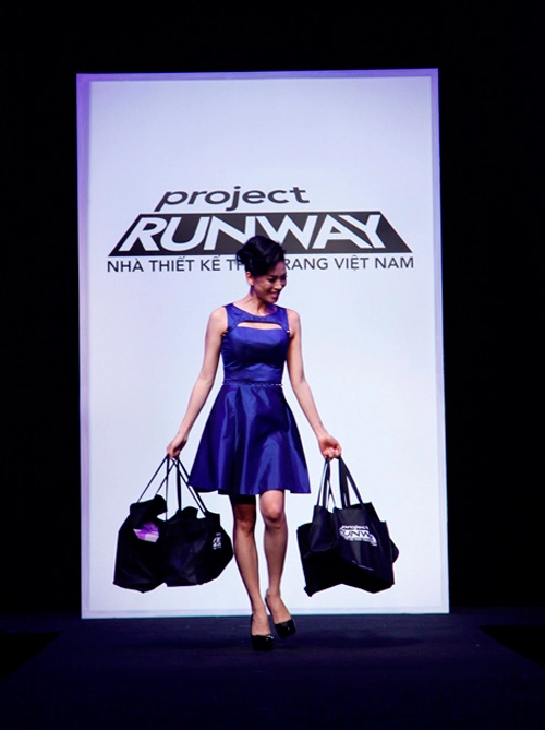 Maya đẫy đà xuất hiện tại project runway