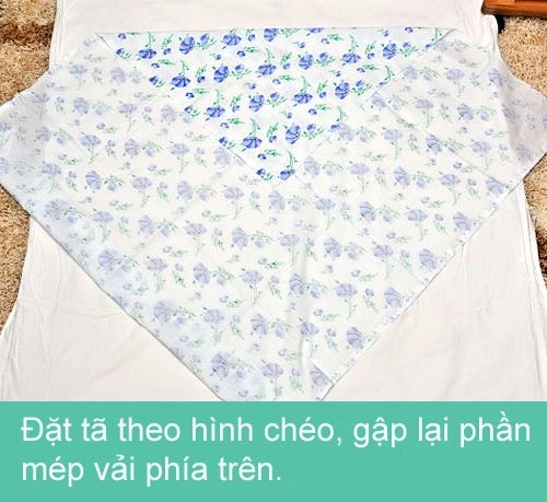 Mẹ khéo quấn tã bé yêu ngủ ngon