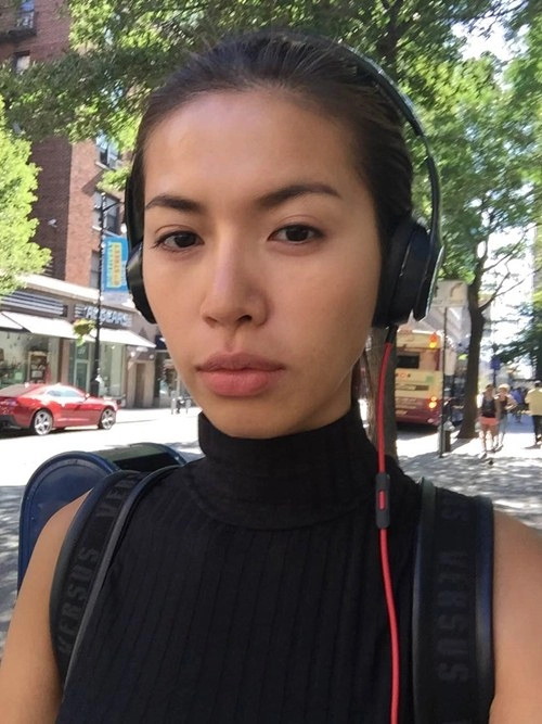 Minh tú tự đi casting thời trang tại new york