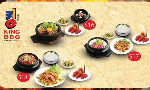 Món ngon đậm nét hàn quốc tại king bbq