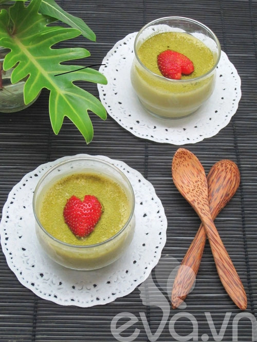 Mousse trà xanh dịu mát nắng sài gòn