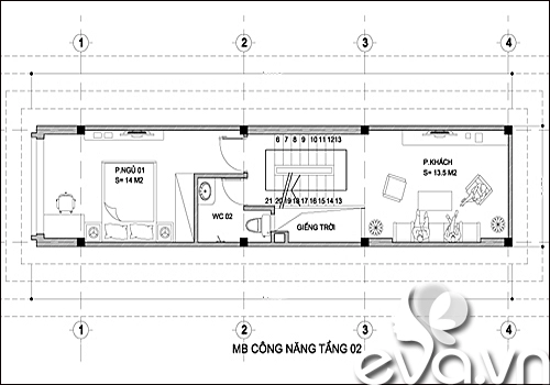 Năm quý tỵ thích xây nhà lệch tầng