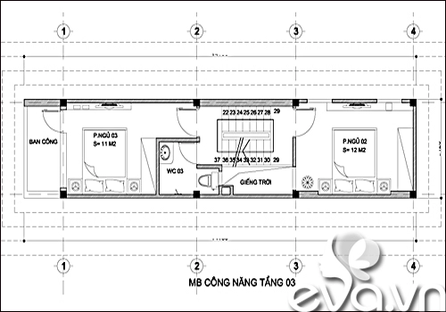 Năm quý tỵ thích xây nhà lệch tầng