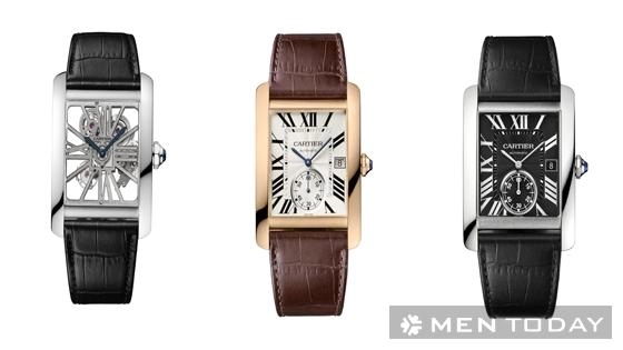 Nam tính và lịch lãm với cartier tank mc