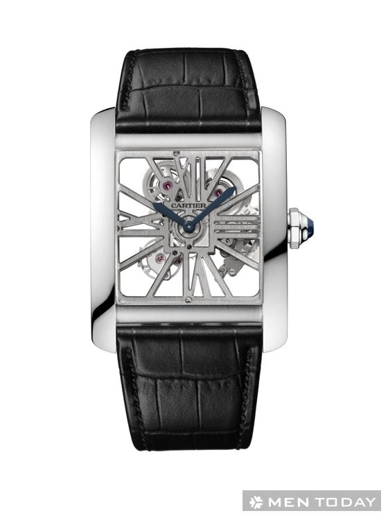 Nam tính và lịch lãm với cartier tank mc