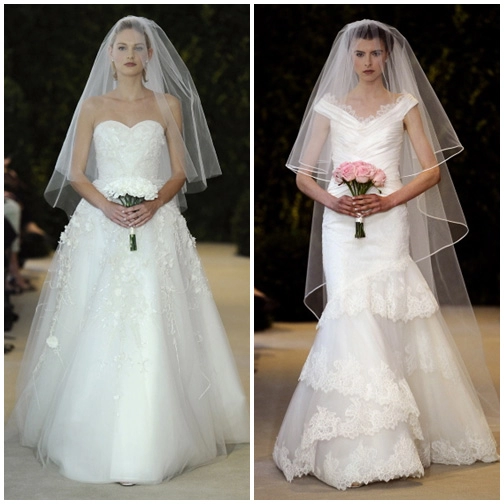 Ngẩn ngơ ngắm váy cưới 2014 đầy lãng mạn