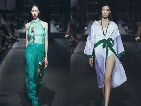 Ngọt ngào khoảnh khắc hồng nhung cùng cặp song sinh catwalk