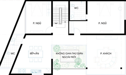 Nhà ở kết hợp kinh doanh trên diện tích đất 186 m2