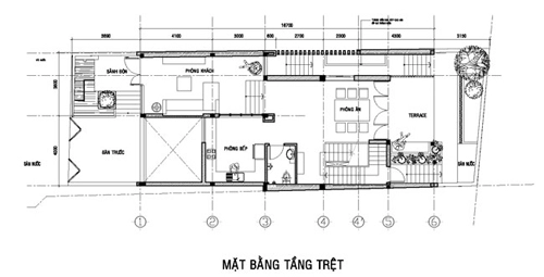 Nhà phố sài gòn tràn vẻ tươi xinh