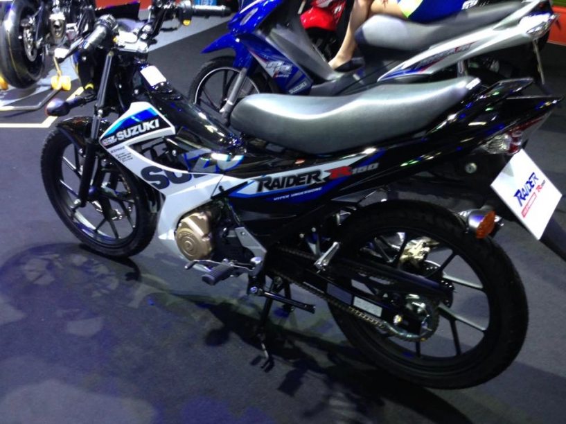 Những chiếc suzuki raider r150 tại gian hàng suzuki