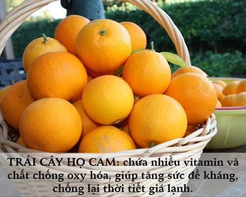 Những thực phẩm không thể bỏ qua lúc giao mùa