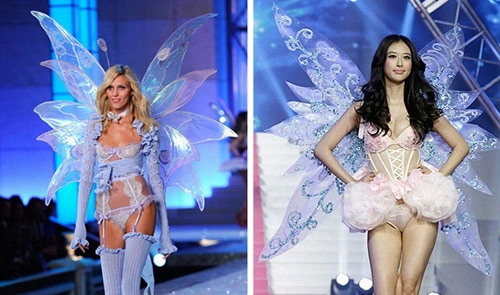 Nội y victorias secret bị nhái trắng trợn trên sàn catwalk