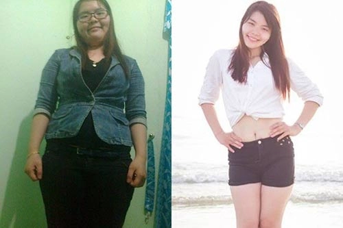 Nữ sinh viên du lịch gây ngỡ ngàng sau giảm cân