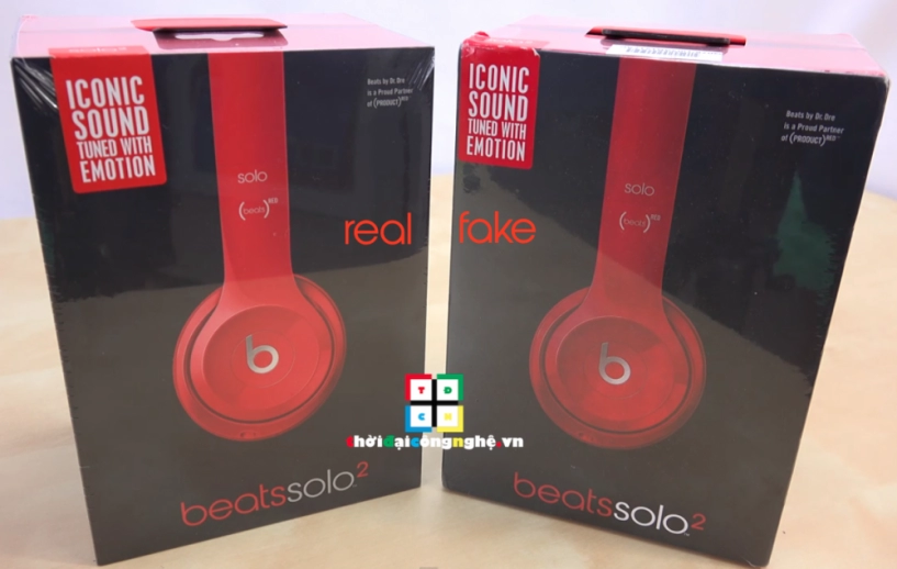 Phân biệt tai nghe beats solo 2 2014 real 