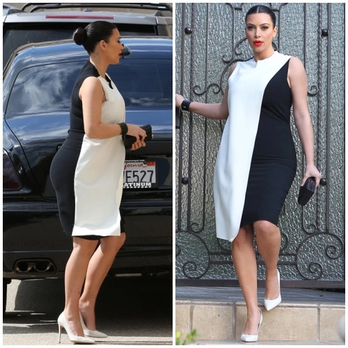 Phong cách bầu bí thảm họa của kim kardashian
