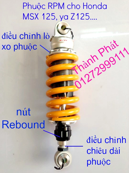 Phuộc sau phuộc trước đủ loại ohlin racingboy yss gazi trusty yoshi okd apido