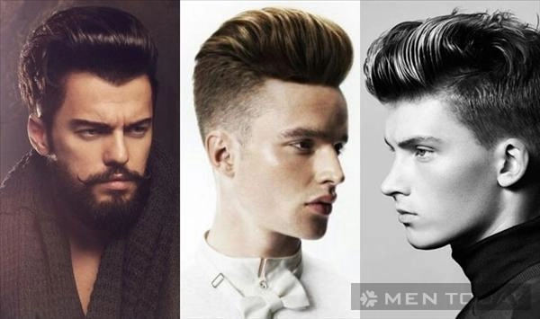 Pompadour phong cách hiện đại kiểu tóc hot cho nam năm 2014