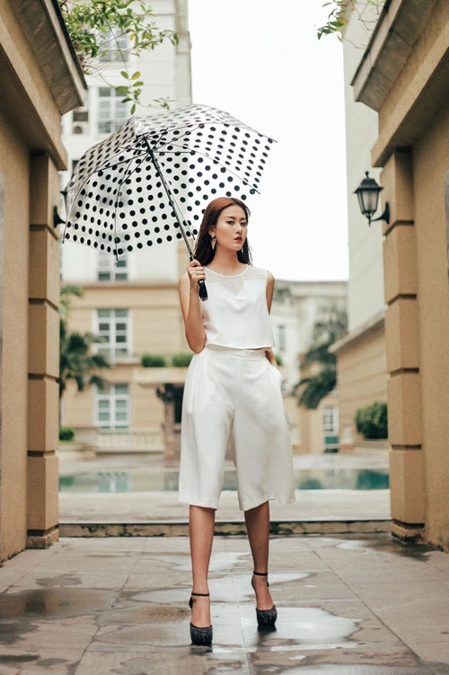 Quần culottes ngày càng tăng độ hot nhờ sao việt