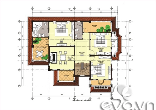 Quyết xây biệt thự 600m2 giữa đất quê