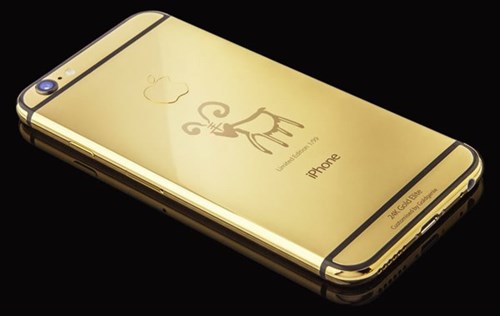 Ra mắt iphone 6 mạ vàng 24k phiên bản năm con dê