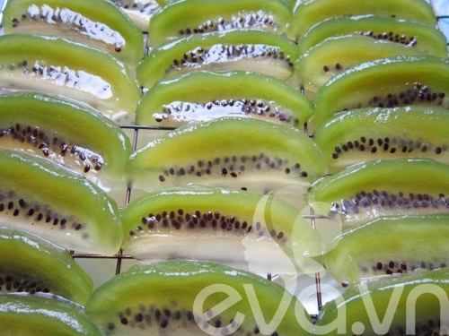 Rảnh rỗi làm mứt kiwi để dành nào