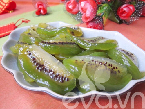 Rảnh rỗi làm mứt kiwi để dành nào