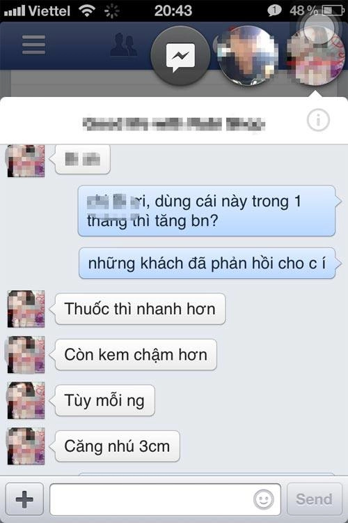 Rộ mốt dùng kem nở ngực để giữ chồng