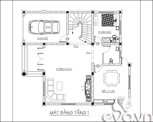 Sẵn tiền để xây biệt thự 135m2