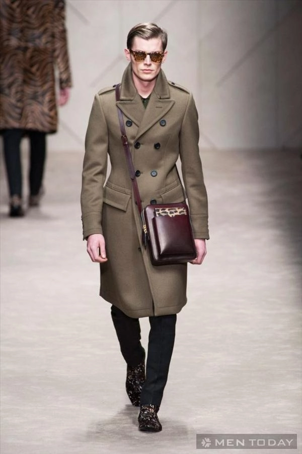 Sang trọng và cá tính với bst thời trang nam thu đông 2013 của burberry